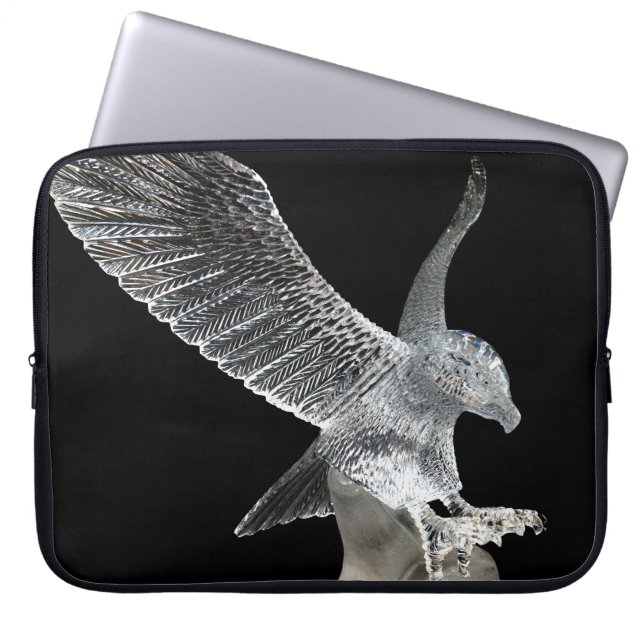 Crystal Eagle Laptop Sleeve (Framsidan)