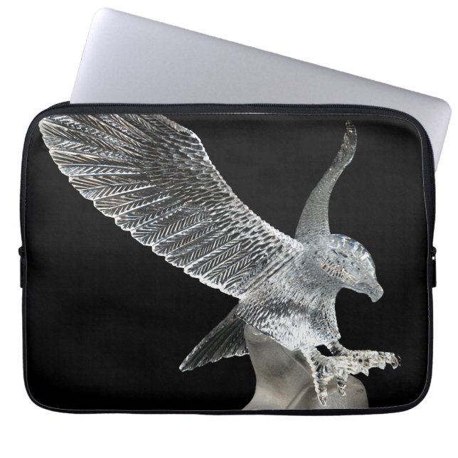 Crystal Eagle Laptop Sleeve (Framsidan)