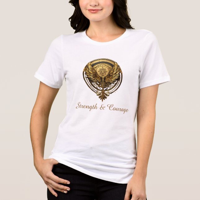 Crystal Eagle T Shirt (Framsida)