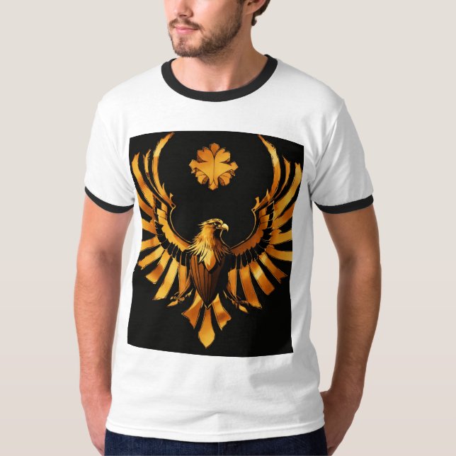 Crystal Eagle-trådar: där omvandling sker T Shirt (Framsida)