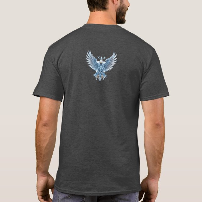 Crystal Eagle: Transformationssymbol T Shirt (Baksida)