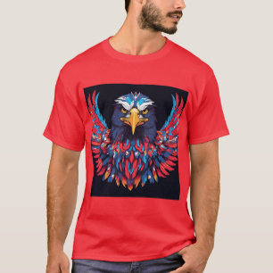 ’Crystal Eagle Triumph Tee’ T Shirt