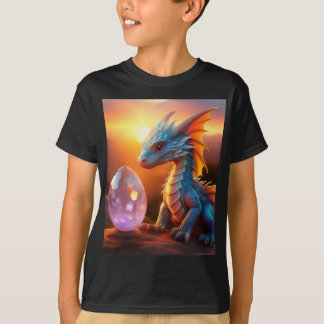 Crystal Egg Dragon T Shirt