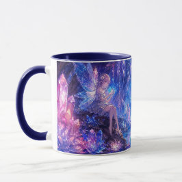 Crystal Fairy Cave Fantasy Accent Mugg