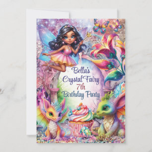 Crystal Fairy Skogsfest Inbjudan