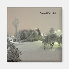Crystal Falls, MI Magnet