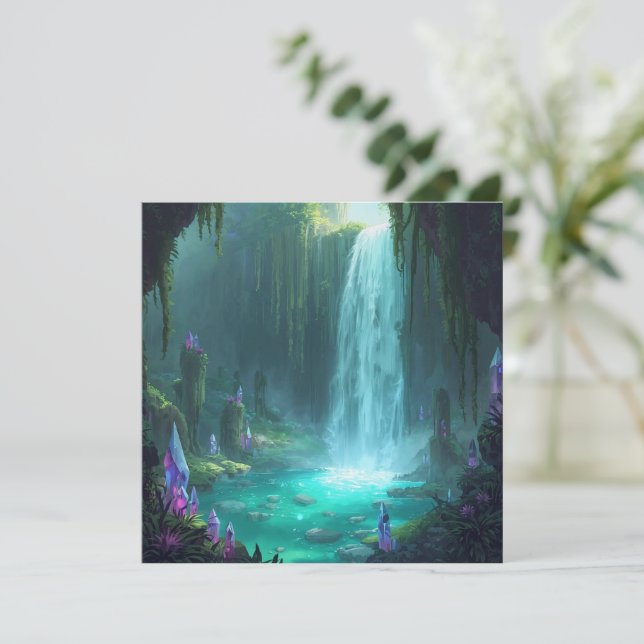 Crystal Falls of the Hidden Realm (Stående Fram)