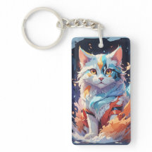 Crystal Fantasy Cat Artwork