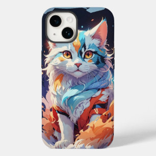 Crystal Fantasy Katt Konstverk