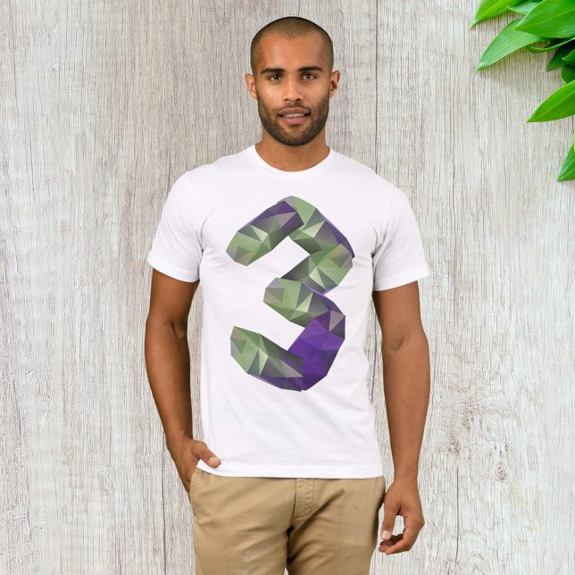 Crystal Font Number 3 Manar T-Shirt (Skapare uppladdad)