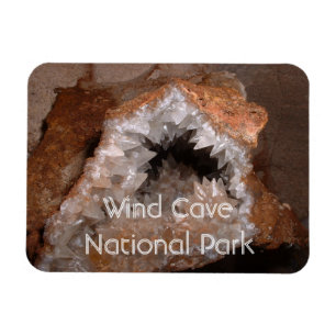 Crystal Forformation, Vind Cave National Park, SD Magnet