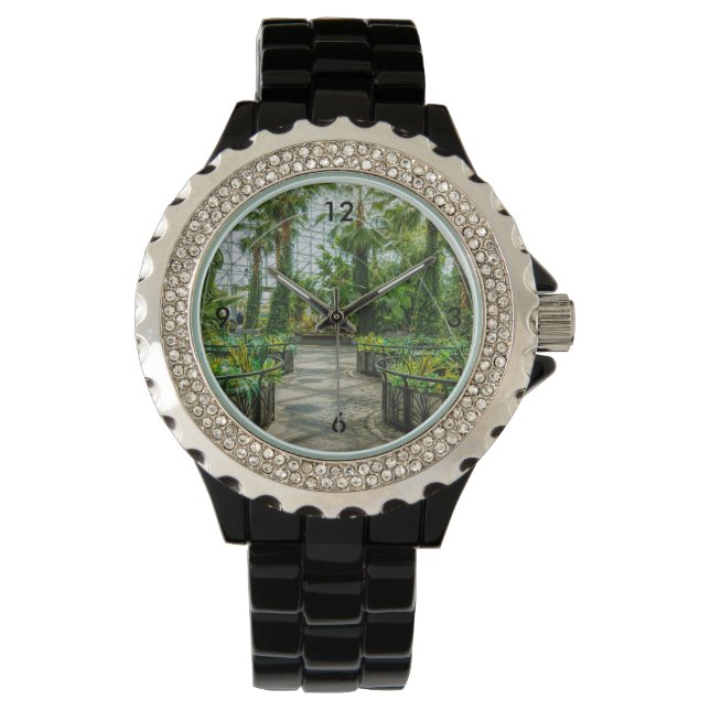Crystal Gardens Leap Fontän Armbandsur (Framsida)