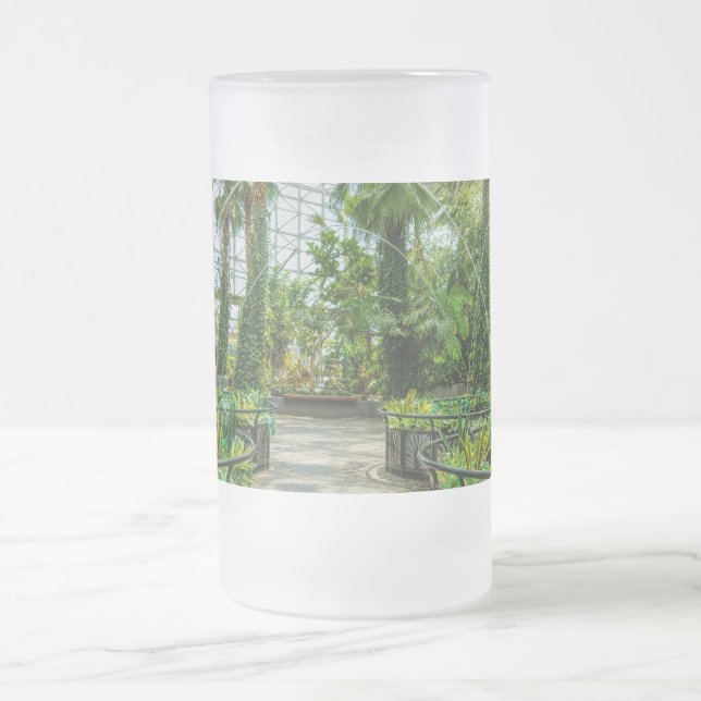Crystal Gardens Leap Fontän Frosted Mugg (Center)