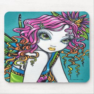 Crystal godisregnbågefe Mousepad Musmatta