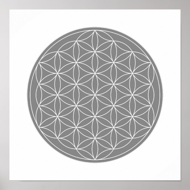 Crystal Grid - Livets blomma Poster (Framsidan)