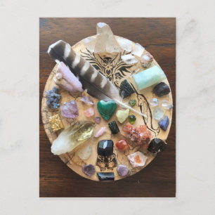 Crystal Grid Vykort