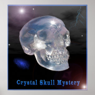 Crystal head poster