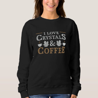 Crystal Healing I Kärlek Crystals & Coffee Chakra T Shirt