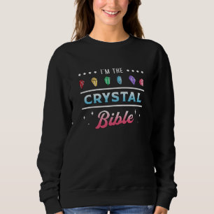 Crystal Healing Jag är Crystal Bible Heal Chakra T Shirt