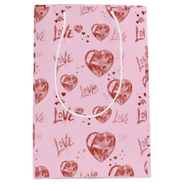 Crystal Hearts Gift Bag