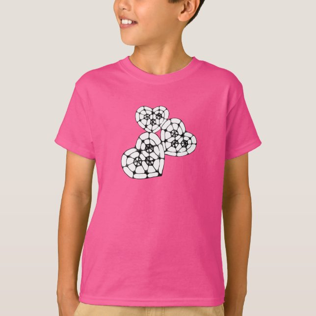 Crystal Hearts T-shirt (Framsida)