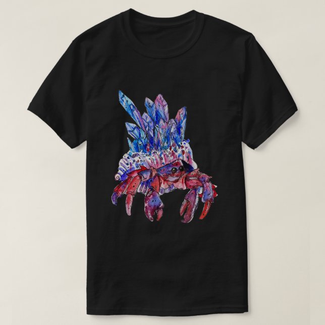 Crystal Hermit T Shirt (Design framsida)