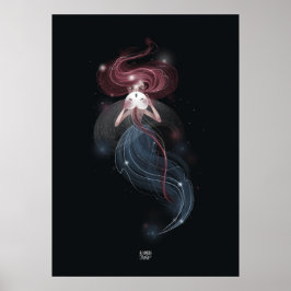 CRYSTAL JELLYFISH av Alexandra Dikaia Poster