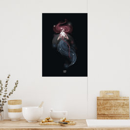 CRYSTAL JELLYFISH av Alexandra Dikaia Poster