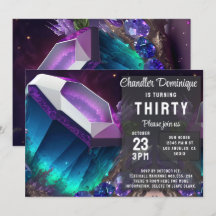Crystal Jewel Tone Alexandrite Gem June Birthday