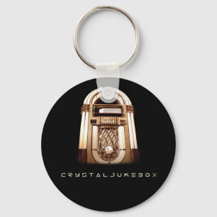Crystal Jukebox Keychains Nyckelring