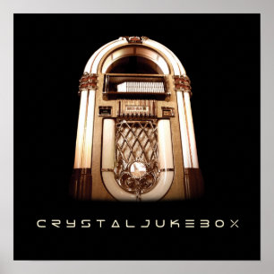 Crystal Jukeboxaffisch Poster