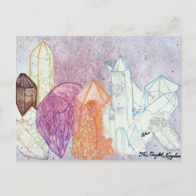 Crystal Kingdom Vykort (Framsida)