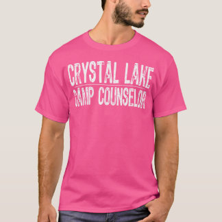 Crystal Lake Camp Counselor Distressed T Shirt