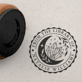 Crystal Måne från Bibliotek Stämpel