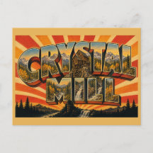 Crystal Mill Colorado Alpinmölle vattenfall konst