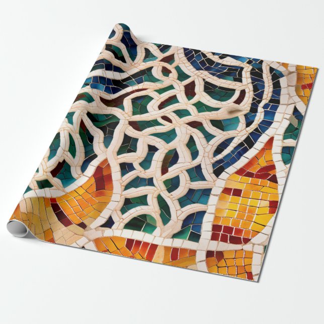 Crystal Mosaic Grandeur Presentpapper (Utrullad)