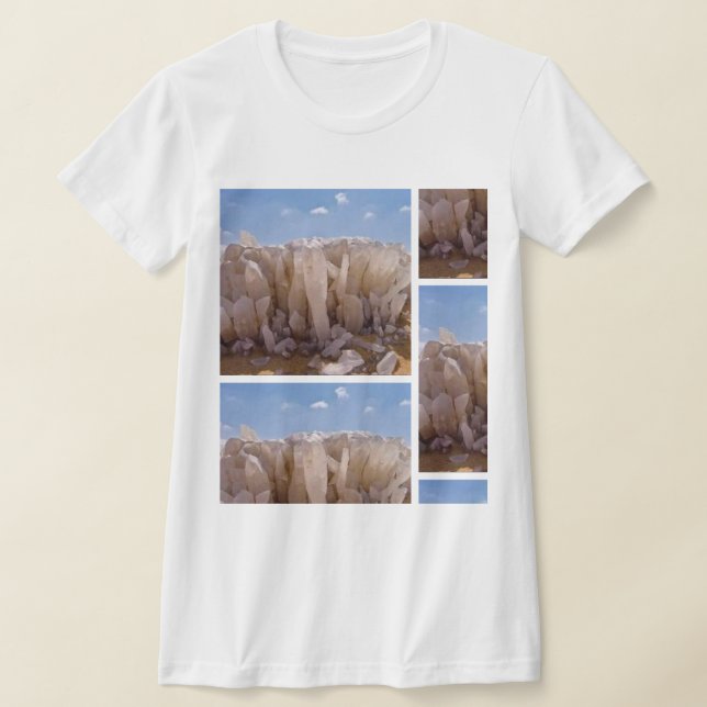 Crystal Mountain T Shirt (Laydown)