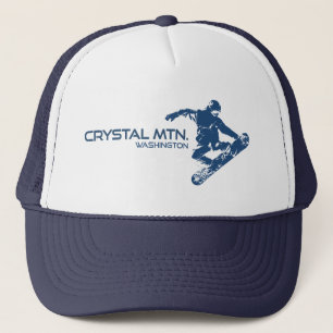 Crystal Mountain Washington Snowboardåkare Keps