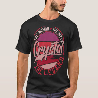 Crystal, mytens dam, legenden t shirt