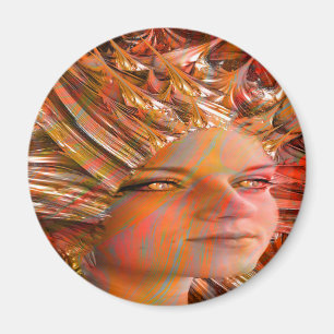 Crystal Öga Magnet