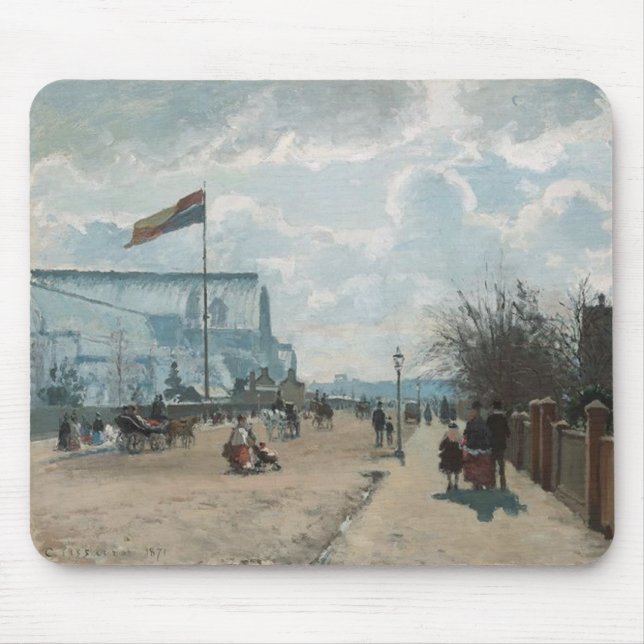 Crystal Palace ~ Camille Pissarro Musmatta (Framsidan)