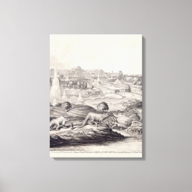 Crystal Palace Canvastryck (Framsida)