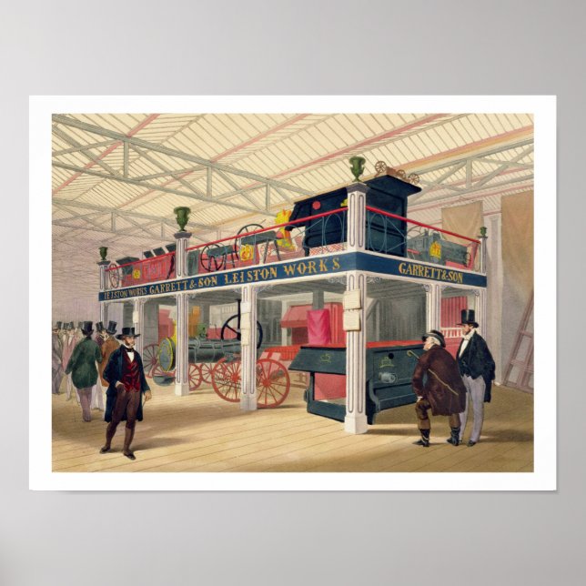 Crystal Palace, jordbruksdomstolen (färgad l Poster (Framsidan)