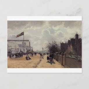 Crystal Palace, London, Camille Pissarro Vykort