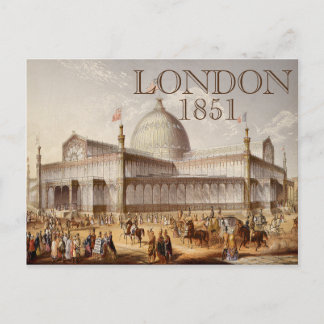 Crystal Palace London World's Fair Vykort