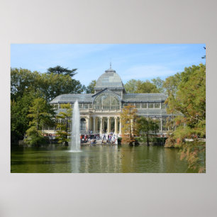 Crystal Palace, Madrid Poster