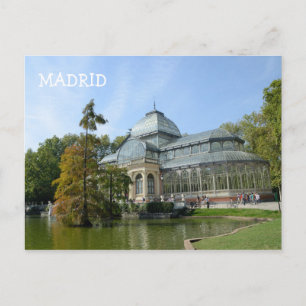 Crystal Palace, Madrid Vykort