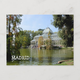 Crystal Palace, Madrid Vykort