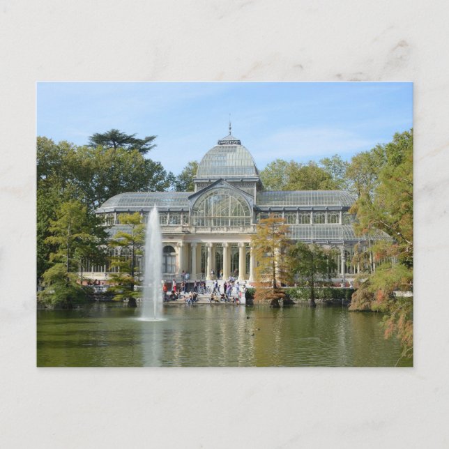 Crystal Palace, Madrid Vykort (Framsida)
