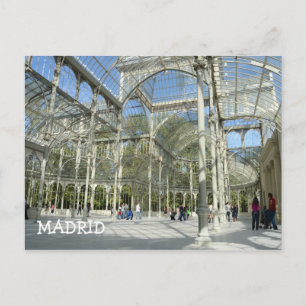 Crystal Palace, Madrid Vykort